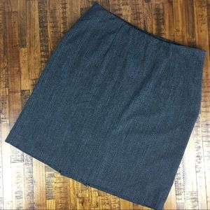 Pencil Skirt Stretchable Waistband Lined Plus Size